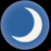Moon symbol Moon symbol