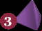 4-sided die